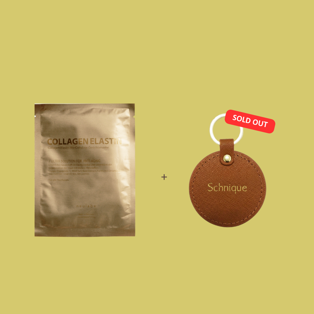 【滿HK$1800禮遇】銅三肽修復面膜 1pc + Schnique Keychain 1pc (Schnique Keychain sold out)