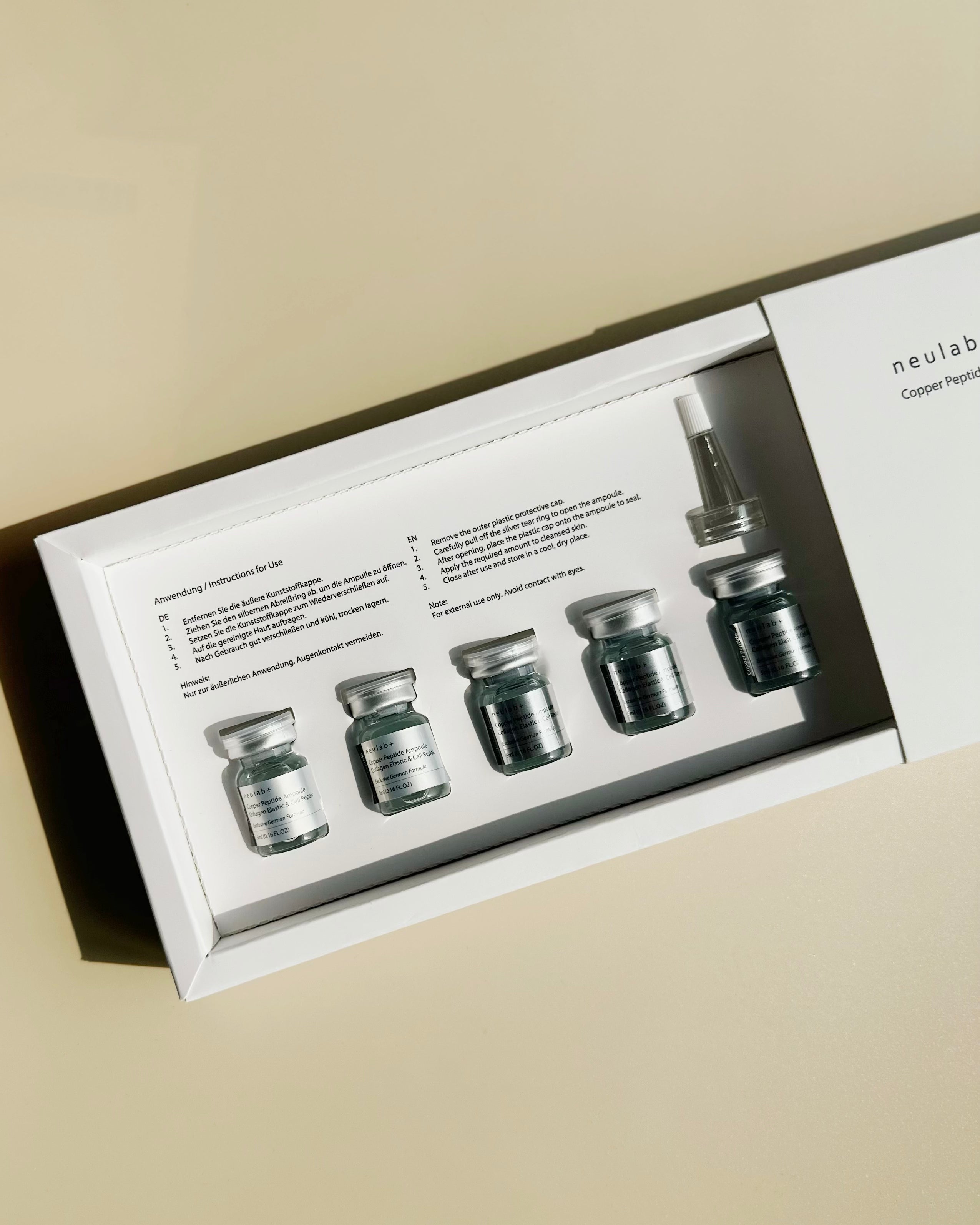 Copper Peptide Ampoule (Collagen Elastic & Cell Repair)