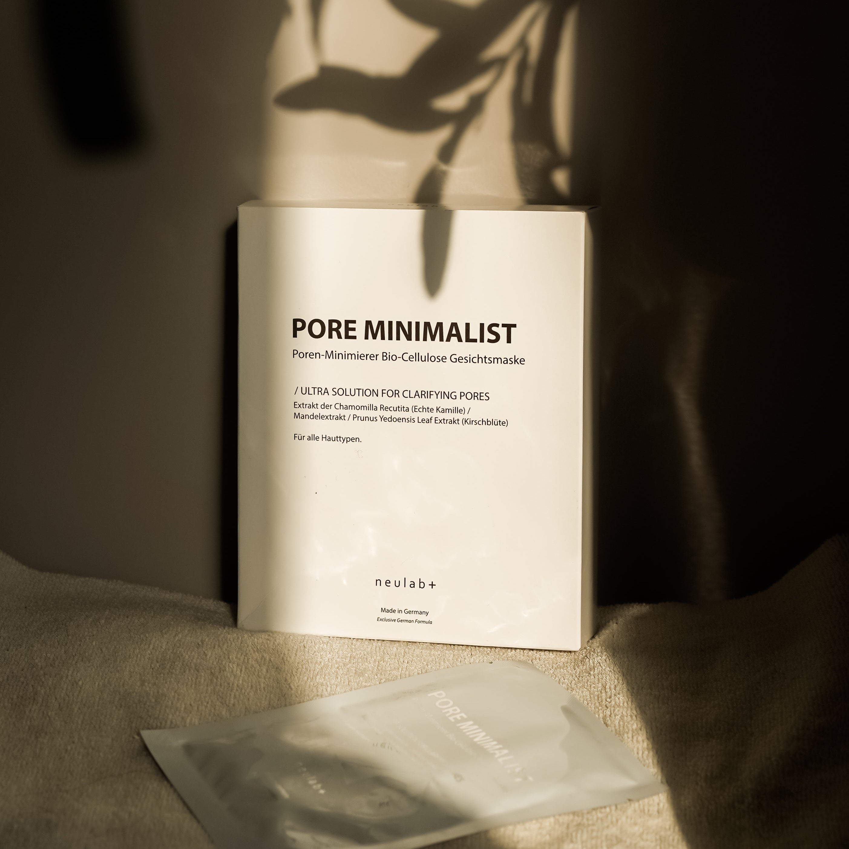 Poren-Minimierer Bio-Cellulose Gesichtsmaske