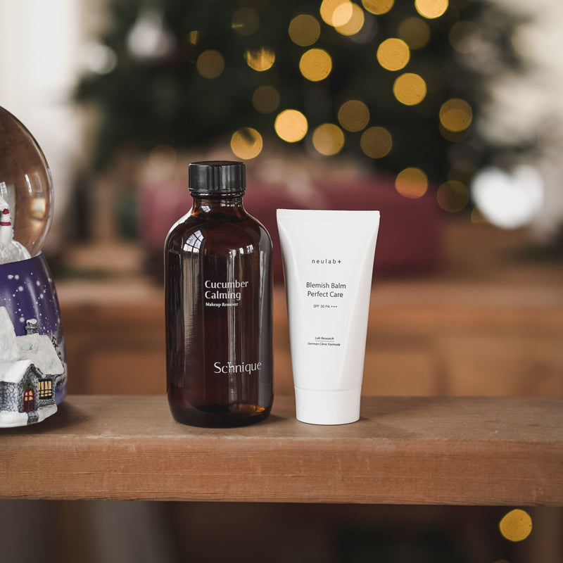 【XMAS Combo C】淨透女神肌底妝卸養套裝（Free 印印 Perfect Sponge 切割型)