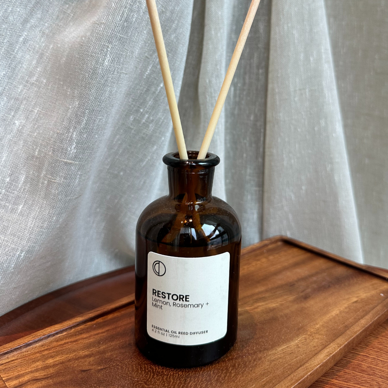 Restore Reed Diffuser Restore (Lemon + Rosemary + Mint) Reed Diffuser 125ml |SHELOOKUP – SLU ...