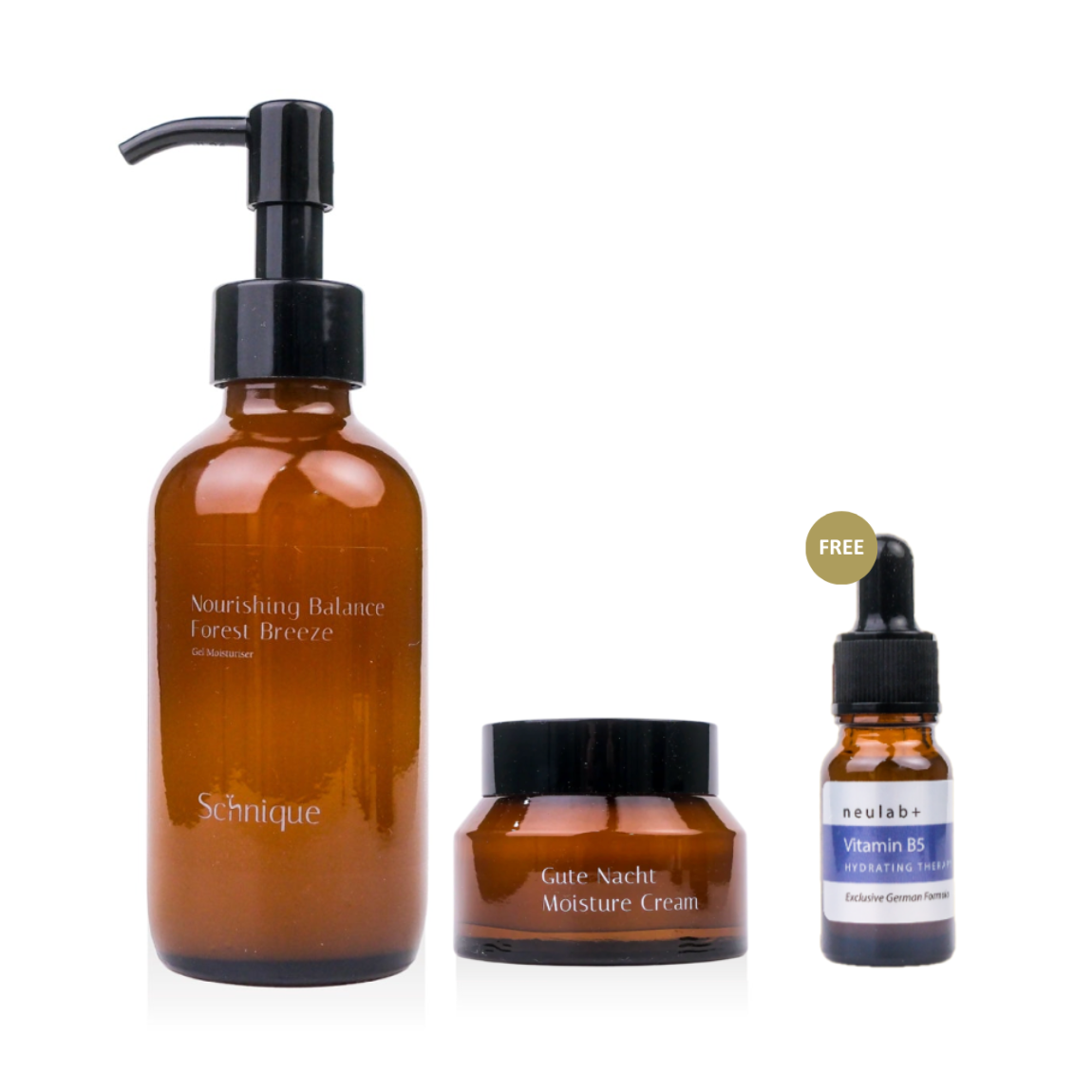 【本週優惠】Schnique 植萃日夜修護組合  (Free 迷你版 B5精華 10ml)