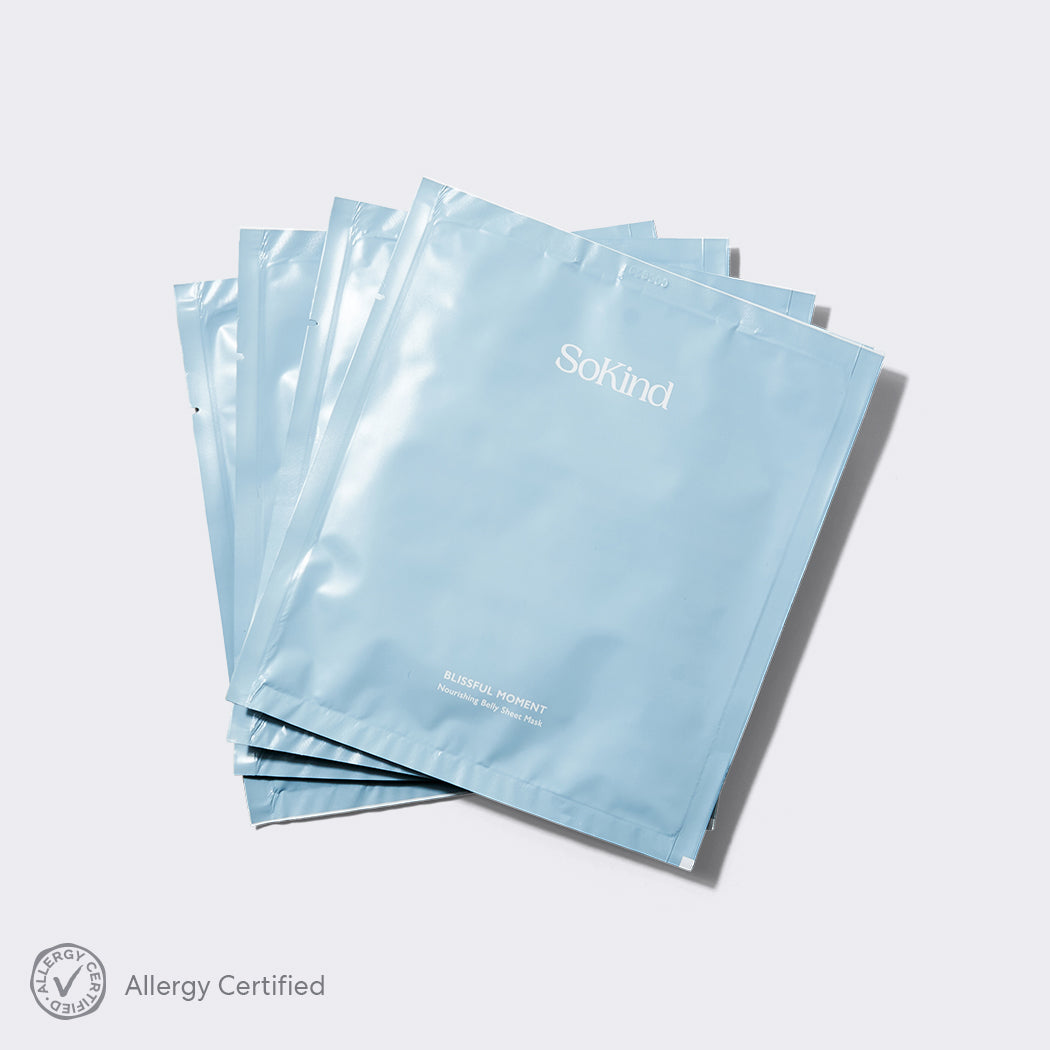 Blissful Moments -  Nourishing Belly Sheet Masks (4pcs)
