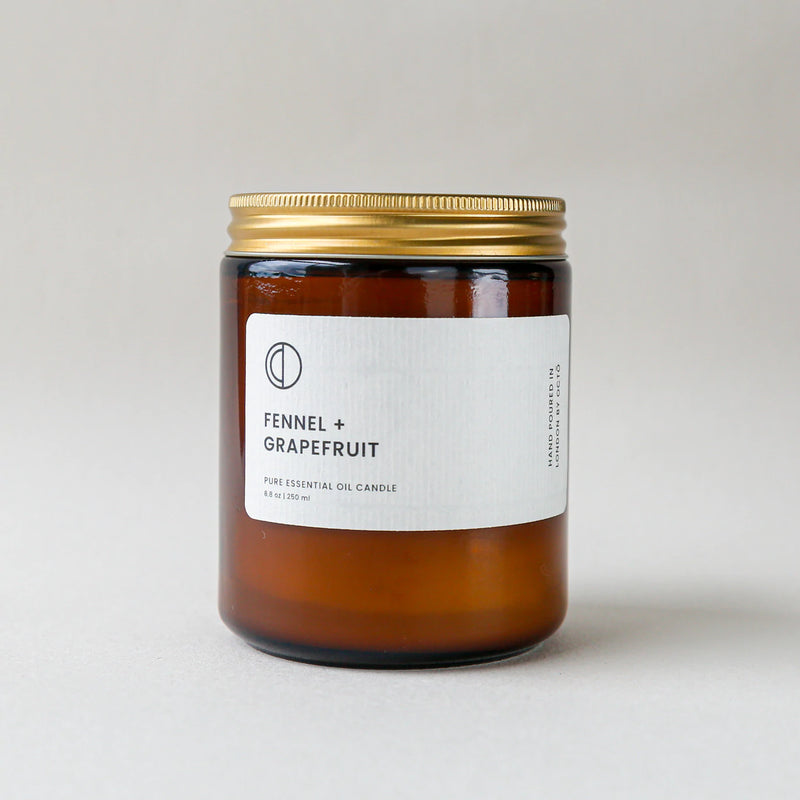 Fennel + Grapefruit Hand Poured Candle 250ml